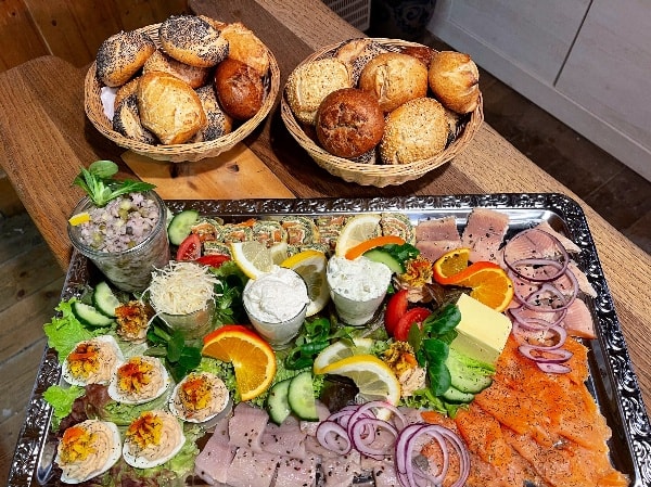 Fischplatten aus der Fischhütte