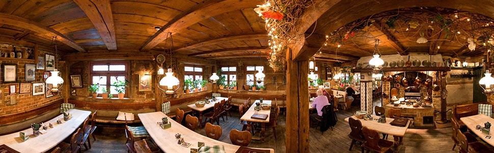 Historische Bratwurst Restaurant Nurnberg Zum Gulden Stern