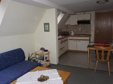 Wohnbereich/Küche Wohnung 2