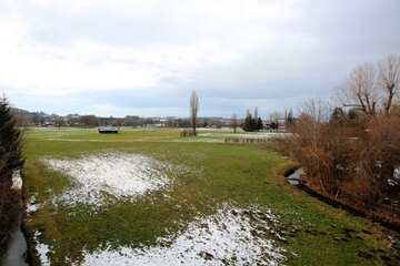 Blick vom Balkon der Ferienwohnung 1