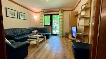 Ferienwohnung Polster - Wohnzimmer Ferienwohnung 1