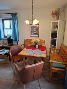 Essbereich der Ferienwohnung "Am Paradies" NEU!
