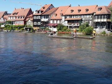 Bamberg,UNESCO Welterb,besitzt einen ursprünglichen Charakter und Atmosphäre