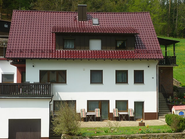 Privatzimmer Haus Waldesruh in Oberailsfeld im Ahorntal in der Fränkischen Schweiz.
