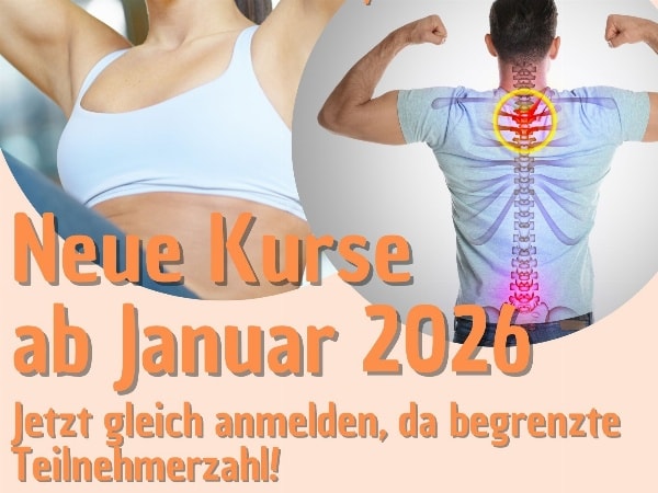 Gesundheitskurse ab Januar 2026 – in unserer Praxis im Zentrum Bayreuths