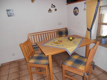 Ferienwohnung Lederer in Siegsdorf Küche