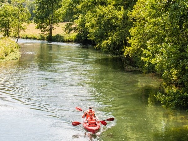 Kanufahrten auf der Wiesent