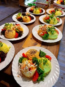 Brotzeitteller aus der Fischhütte Reiter in Prien am Chiemsee