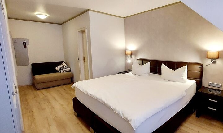 Doppelzimmer im Landgasthof Krug