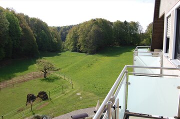 Ausblick Balkon