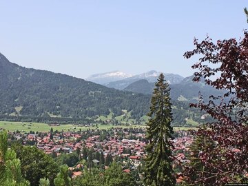 Herrlicher Blick über Oberstdorf - im Sommer...