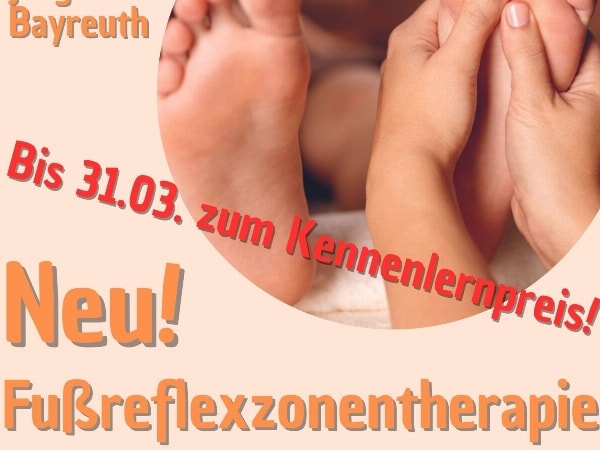 Fußreflexzonentherapie neu in unserem Angebot