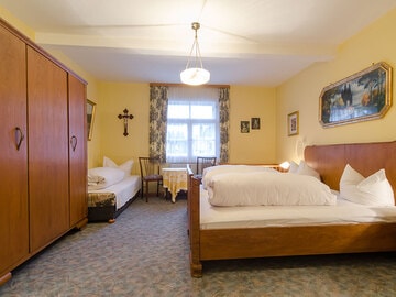 nostalgisches Doppelzimmer im Hotel Krone in Gößweinstein