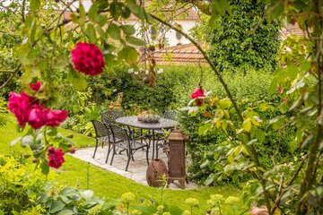 Sitzbereich im Garten