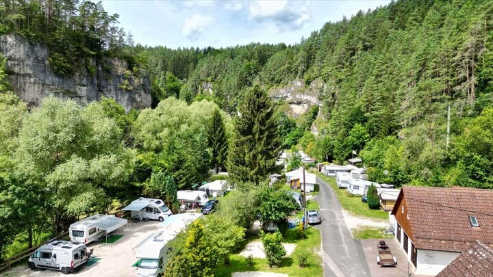 Unser Campingplatz Bärenschlucht in Pottenstein