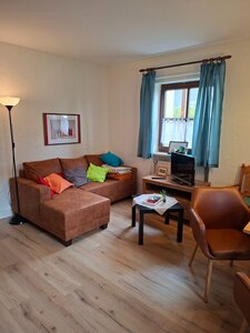 Wohnbereich der Ferienwohnung "Am Paradies" NEU!