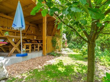 Das hübsche Gartenhaus Ihrer Ferienwohnung in Muggendorf