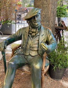 Wirtshaus Wolffenzacher - Richard Wagner zu Gast auf der Terrasse