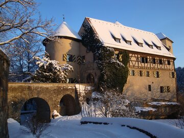 Burg Rabenstein im Winter