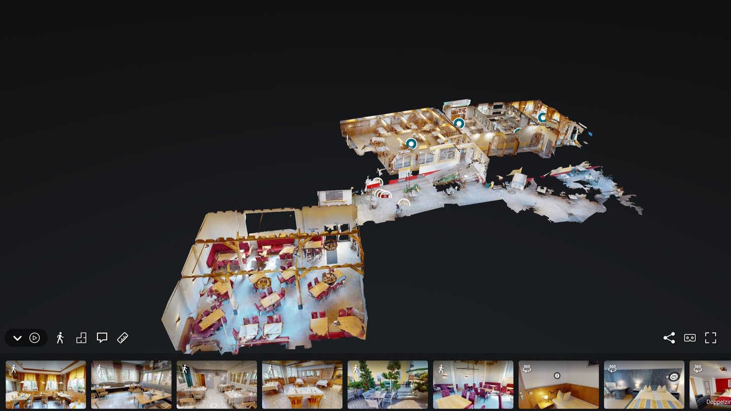 Unser Landgasthof in 360 Grad.