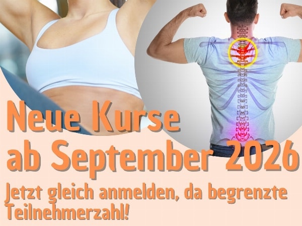 Neue Gesundheitskurse ab September 2026 – in unserer Praxis im Zentrum Bayreuths