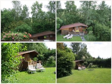 Bad Steben Ferienwohnungen Heger - Garten mit Liegewiese