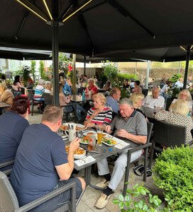 Sommerterrasse im PanOlio in Nürnberg