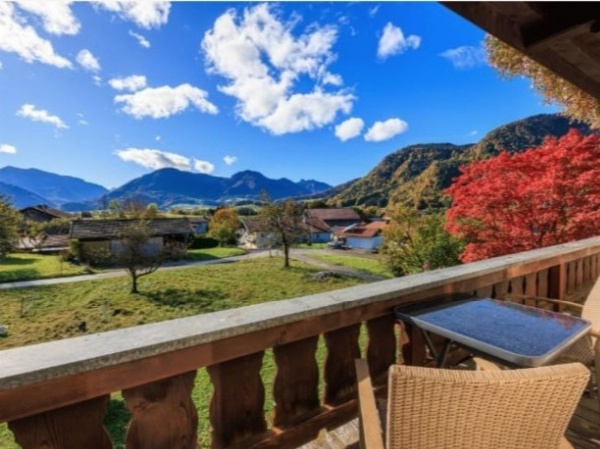 Auszeit zu zweit mit Bergblick in Ruhpolding