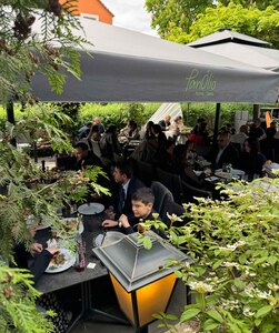 Sommerterrasse im PanOlio in Nürnberg