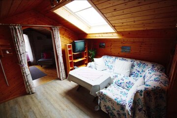 Wohnbereich in der Ferienwohnung 2