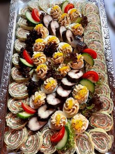 Fischplatte aus der Fischhütte Reiter in Prien am Chiemsee