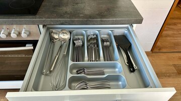 Ferienwohnung Polster - gut ausgestattete Küche für 12 Personen Ferienwohnung 1