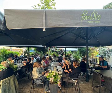 Sommerterrasse im PanOlio in Nürnberg