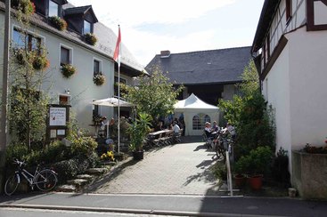 Café Brennerei Geistreich in der Fränkischen Schweiz