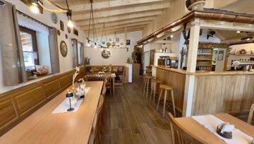 Unser gemütliches und modern eingerichtetes Restaurant am Campingplatz