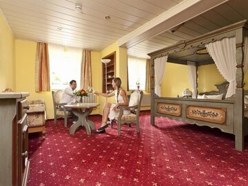 Hochzeitszimmer im  Hotel Goldner Stern in Muggendorf in der Fränkischen Schweiz