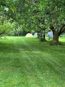 Campingplatz im Obstgarten