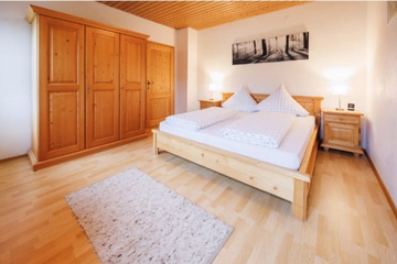 Ferienwohnung Zinnkopf – Schlafzimmer