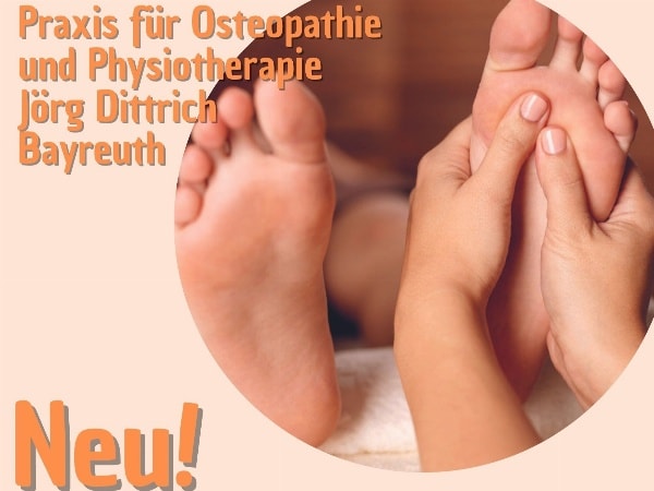 Fußreflexzonentherapie neu in unserem Angebot